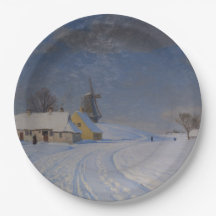 Schneegebiet im Winter (nach H.A. Brendekilde)