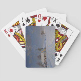 Schneegebiet im Winter (nach H.A. Brendekilde) Spielkarten