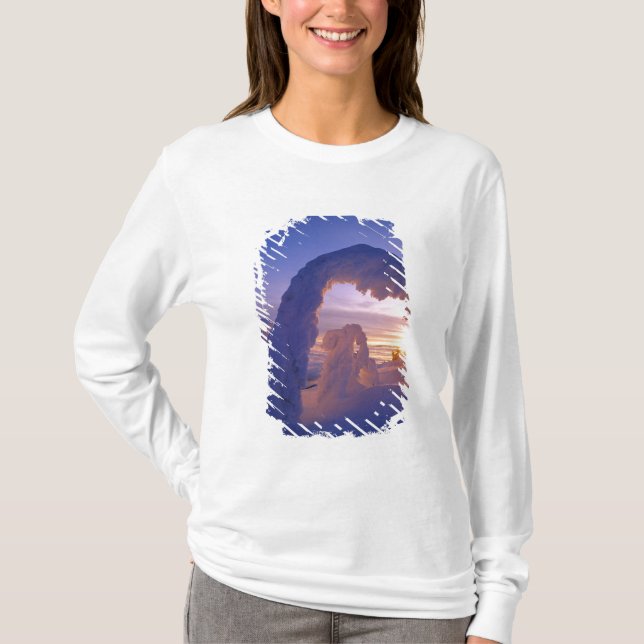 Schneegeister im Whitefish Range von Montana T-Shirt (Vorderseite)