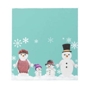 Schneegewächse Notizblock