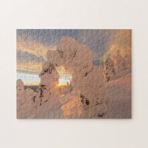 Schneeghost im Whitefish-Gebirge Puzzle