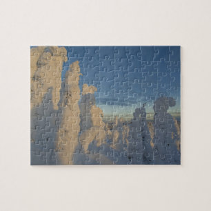 Schneeghosts bei Sonnenuntergang am Whitefish Moun Puzzle