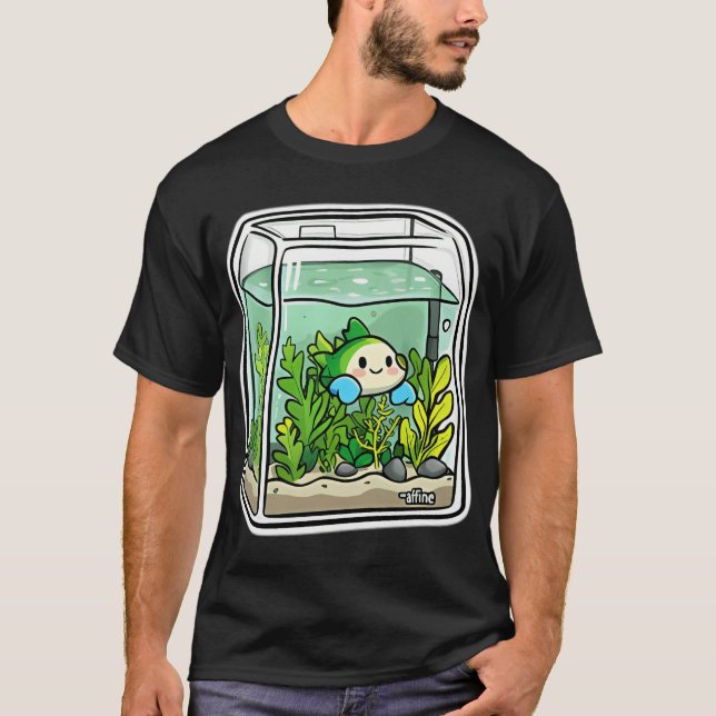 Schneeglöckchen-Clownfisch-Zeichnung T-Shirt (Vorderseite)