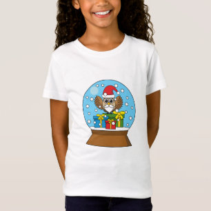 Schneegolle mit dem Weihnachtsklaus T-Shirt
