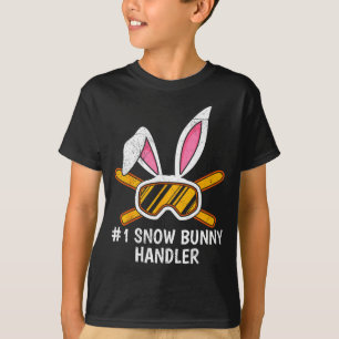 Schneehäschen-Handler Nummer 1 Ski-Hasen Ski Apres T-Shirt