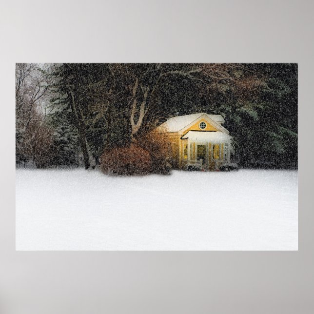 Schneehaube Poster (Vorne)