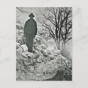 Schneehaufen Postkarte