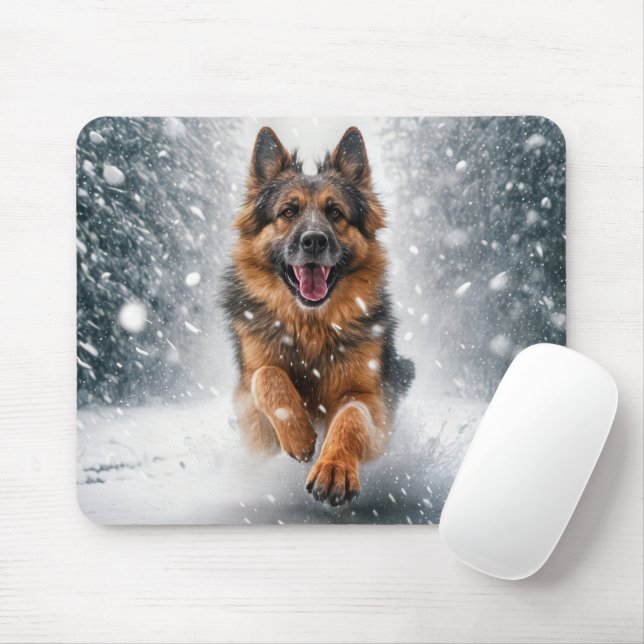 Schneehirte Mousepad (Mit Mouse)