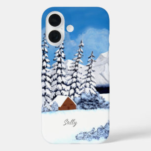 Schneeiger Winter Helles Apple Iphone Case