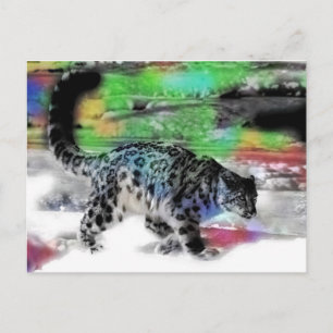 Schneejäger 5 postkarte