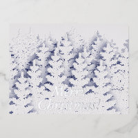 Schneekiefernwald Weißes Weihnachtsfest