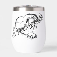Schneekissen-Wasserflasche-Weinbecher-Mondherz