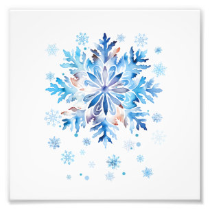 Schneeklocken-Kostüm Winter Weihnachten passend fü Fotodruck