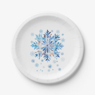 Schneeklocken-Kostüm Winter Weihnachten passend fü Pappteller