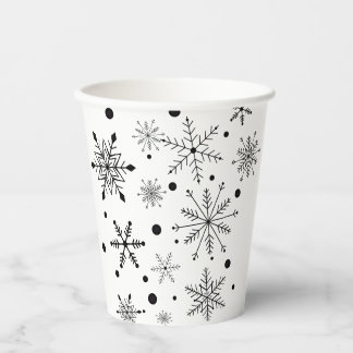 Schneeklocken-Papierbecher Pappbecher