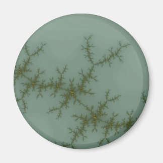 Schneekönchen - Fraktal Art Magnet
