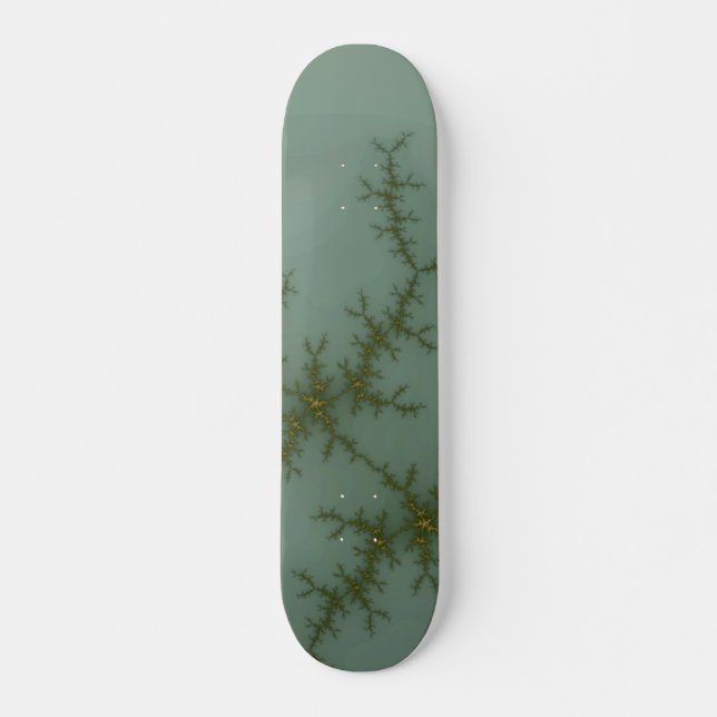 Schneekönchen - Fraktal Art Skateboard (Vorne)