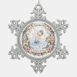 Schneekönigin Nussknacker-Ornament Schneeflocken Zinn-Ornament