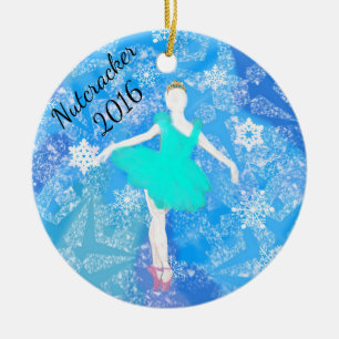 Schneeköniginverzierung Keramikornament