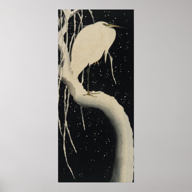 Schneekranich Poster (Vorne)