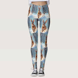 Schneeküche Offenbarung: Der Hasslauf Leggings