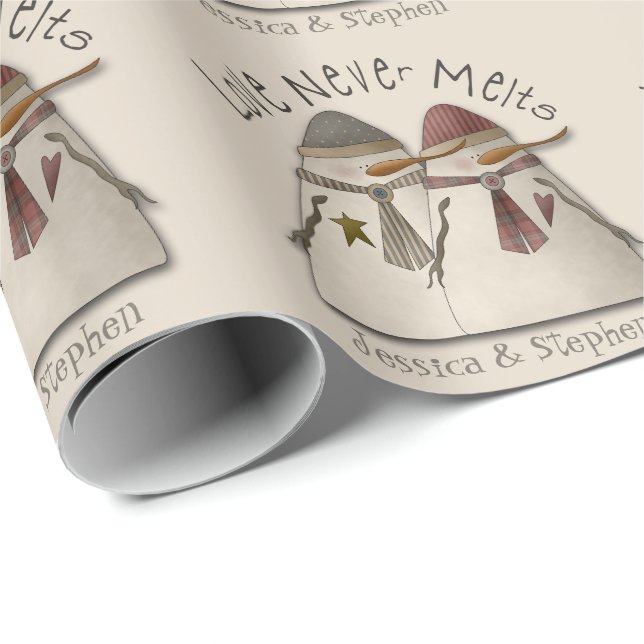 Schneekupplung individuell einstellbar geschenkpapier (Rolleneckpunkt)