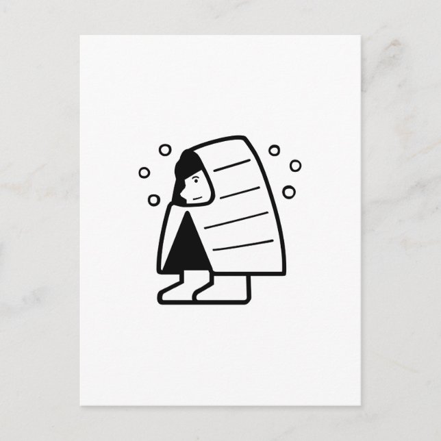 Schneeland Postkarte (Vorderseite)