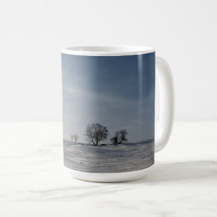Schneelandschaft kaffeetasse