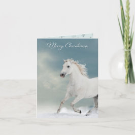 Schneeläufer Weihnachten Karte