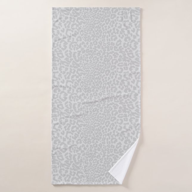Schneeleopard Badhandtuch Set (Badehandtuch)