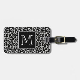 Schneeleopard Gepäckanhänger