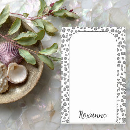 Schneeleopard-Tierdruckerei - IT Post-it Klebezettel