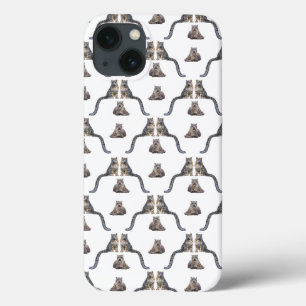 Schneeleopard-Wahnsinn-iPad-Hülle (Farbe wählen) Case-Mate iPhone Hülle