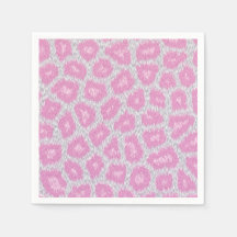 Schneeleoparden-Stil - Silver Pink