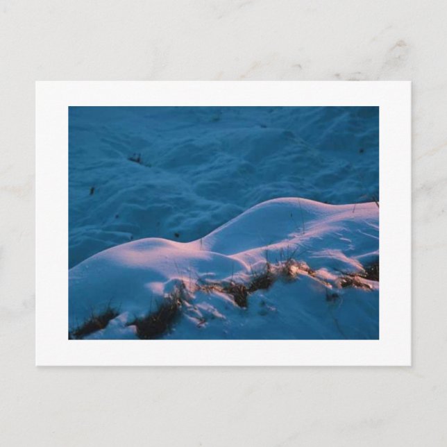 SCHNEELICHT POSTKARTE (Vorderseite)