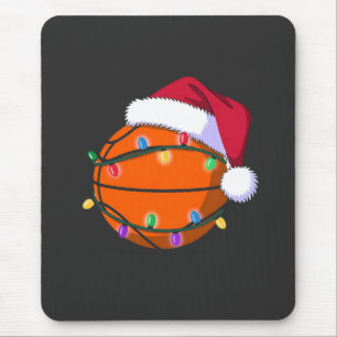 Schneemann Basketball Weihnachten Santa Baseball S Mousepad