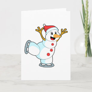 Schneemann beim Eislaufen mit Schlittschuhen.PNG Karte