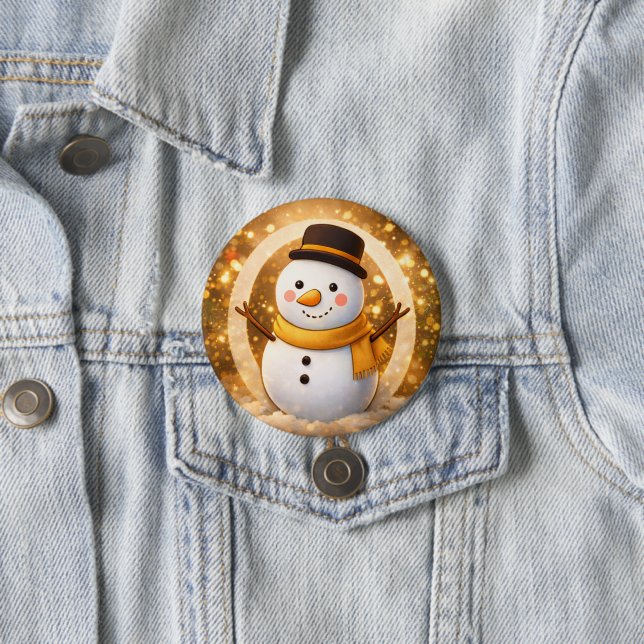 Schneemann Button (Beispiel)