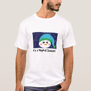 Schneemann Es ist eine magische Jahreszeit! T-Shirt