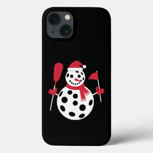 Schneemann-Familie mit Weihnachtsmannmütze passend Case-Mate iPhone Hülle