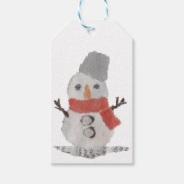 Schneemann, Feiertage, Weihnachten, Whimsikum Geschenkanhänger