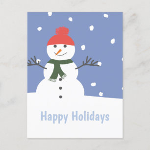 Schneemann Frohe Weihnachten