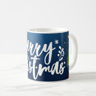 Schneemann Frohe Weihnachten Kaffeetasse