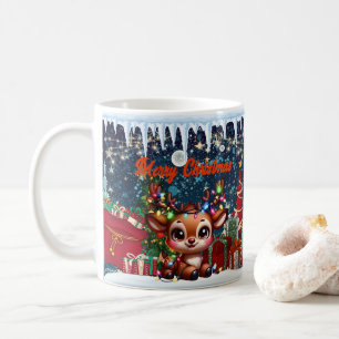 Schneemann, fröhlich kaffeetasse
