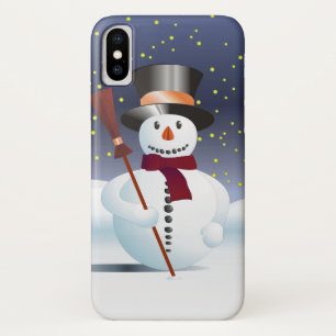 Schneemann für Weihnachten Case-Mate iPhone Hülle