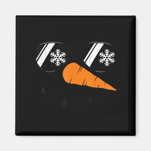 Schneemann-Gesicht-Shirt Jungen Kinder Kleinkinder Magnet