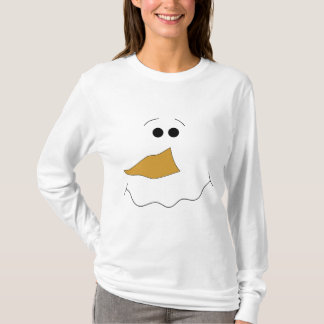 Schneemann-Gesicht T-Shirt
