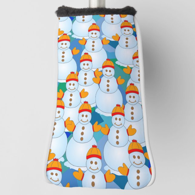 Schneemann Golf Headcover (Rotieren 90)