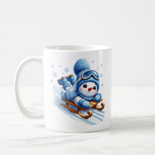 Schneemann-Kaffeetasse Kaffeetasse