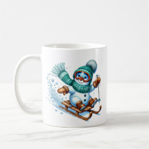 Schneemann-Kaffeetasse Kaffeetasse